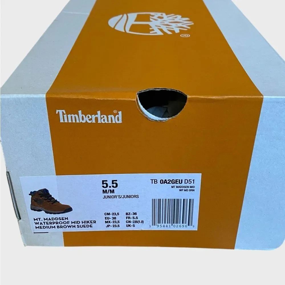 Timberland nwt juniors